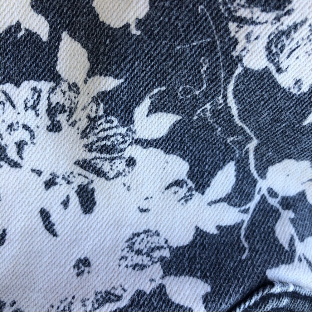 Tory Burch Alexa cropped skinny floral jeans size 27 - Picture 15 of 16